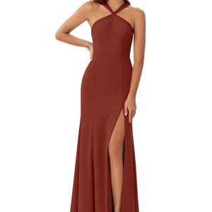 Azazie Teracotta bridesmaid’s dress - size 12
